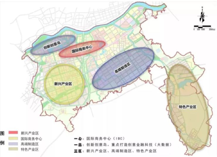 不同的是,沈抚示范区在区域定位,生态环境以及产业规划方面,有着更加